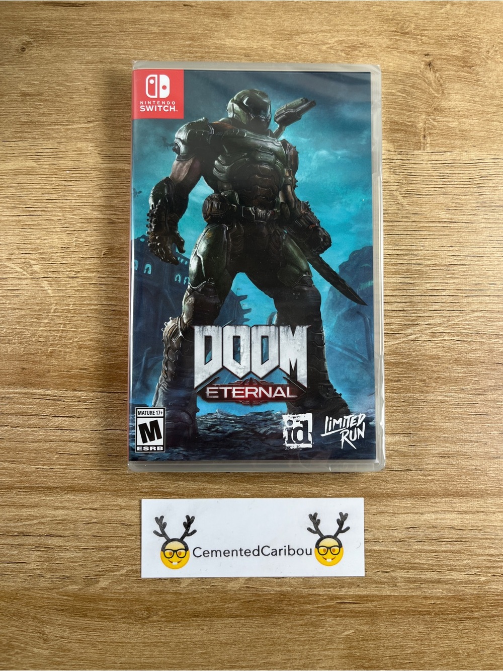 Doom Eternal Nintendo Switch Game Limited Run SoHo Variant SEALED *READ DESC*